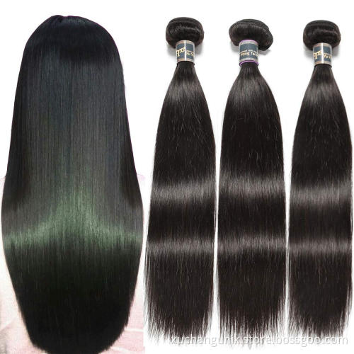 Hight Quality Wholesale Virgin Hair Vendors , Raw Virgin Brazilian Hair Products , 100% Natural Human Hair Bundles With Closure